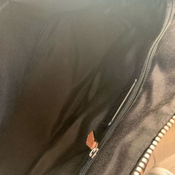 COACH sierra F57622 floral satchel bag set of two pink black large and medium - Picture 8 of 12